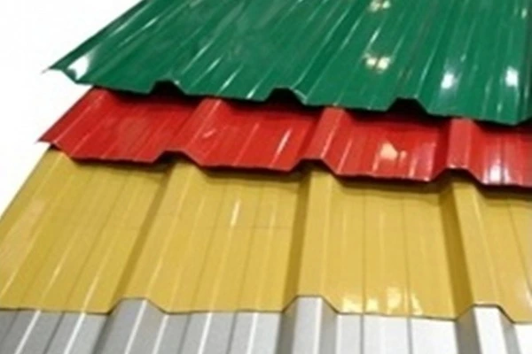 ตัวอย่างแผ่นหลังคา Metal Sheet