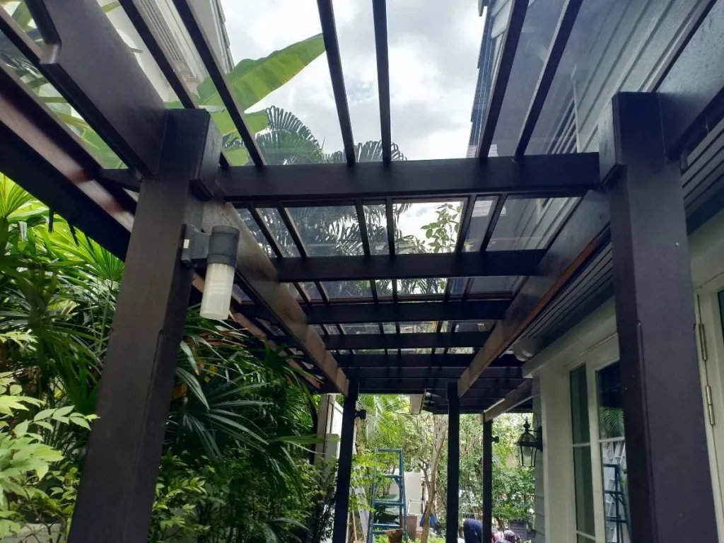 หลังคาอะคริลิค ตราช้าง รุ่นป้องกันความร้อน