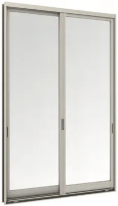 ประตู/หน้าต่างบานเลื่อนสลับ (2 Panels Sliding Door/Window)
