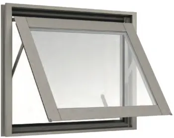 หน้าต่างบานกระทุ้ง (Awning Window)